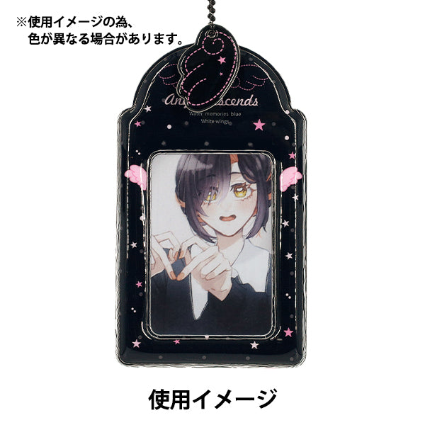 Household goods "Trading card case angel dot black YTC2503-21”