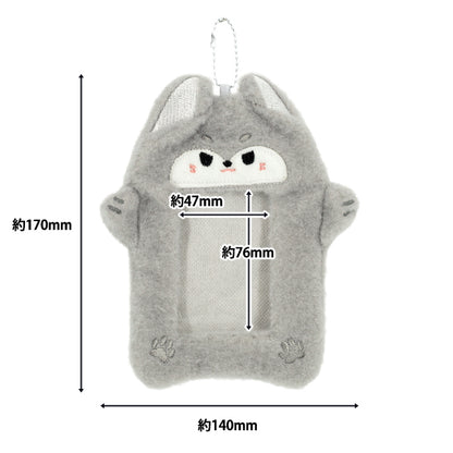 Household goods "Trading card case gray wolf YTC2503-22”