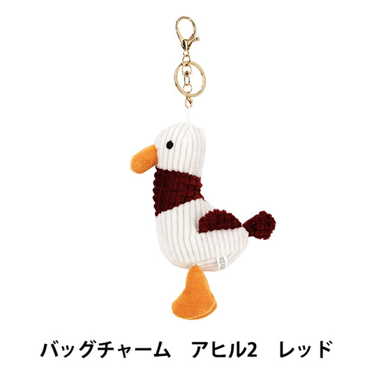 玩具 "袋饰鸭 2 红色 BC-057”