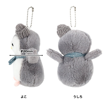 玩具 『バッグチャーム ペンギン1 グレー BC-066』