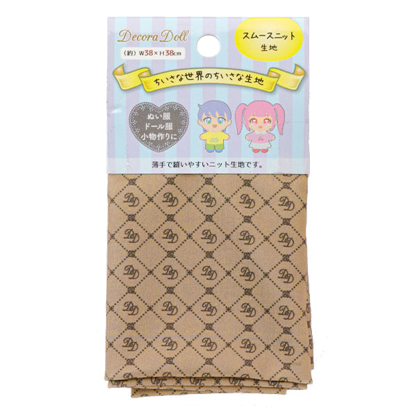 الأقمشة "القليل من العالم الصغيرالأقمشة ناعم متماسكة تقريبا. 38 × 38 سم beige ttn-14"