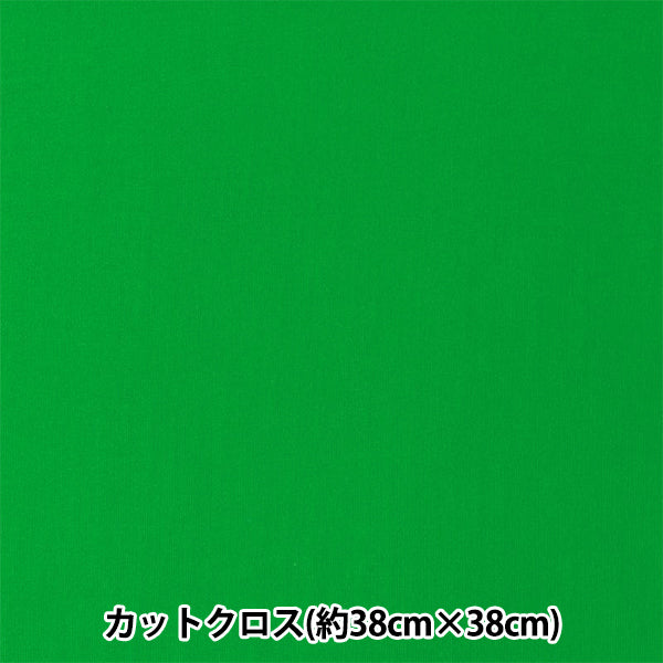 生地 『ちいさな世界のちいさな生地 スムースニット 約38×38cm 無地 グリーン TTNM-16』