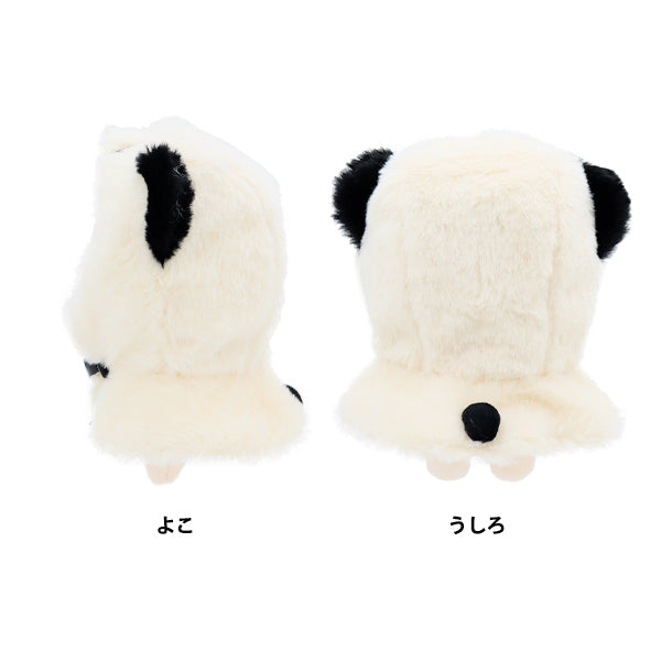 panda様　ぬい服　オーダー　専用 ぬいぐるみ服 『なりきりポンチョ Sサイズ パンダ MPA-15D-S』 手芸