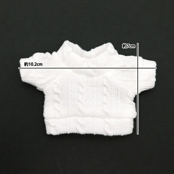 Ropa de juguete de lujosa "Cable de costura de costo blanco M MPA-24A"