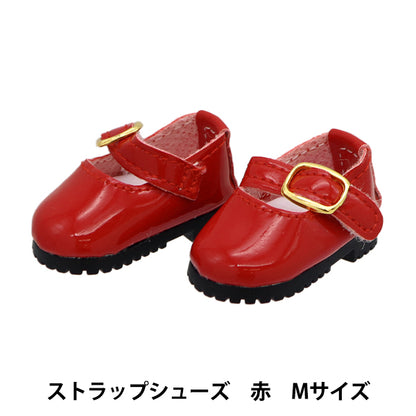 ぬいぐるみ衣装 『ストラップシューズ Mサイズ 赤 MPA-30C』