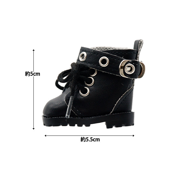 ぬいぐるみ衣装 『アイレットブーツ Lサイズ 黒 MPA-38B』