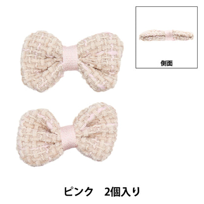 أجزاء الحرفية "الشريطأجزاء التويد حزمة وردية من 2