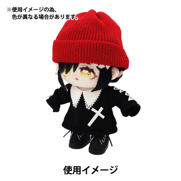Ropa de juguete relleno "sombrero de punto de muñeca rojo dkc01-rd"