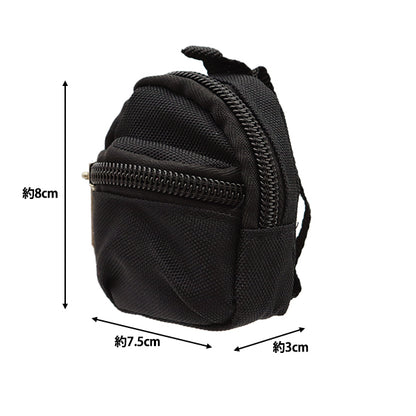 인형 용품 "인형 미니 배낭, 블랙 24-218" Amifa Amifa