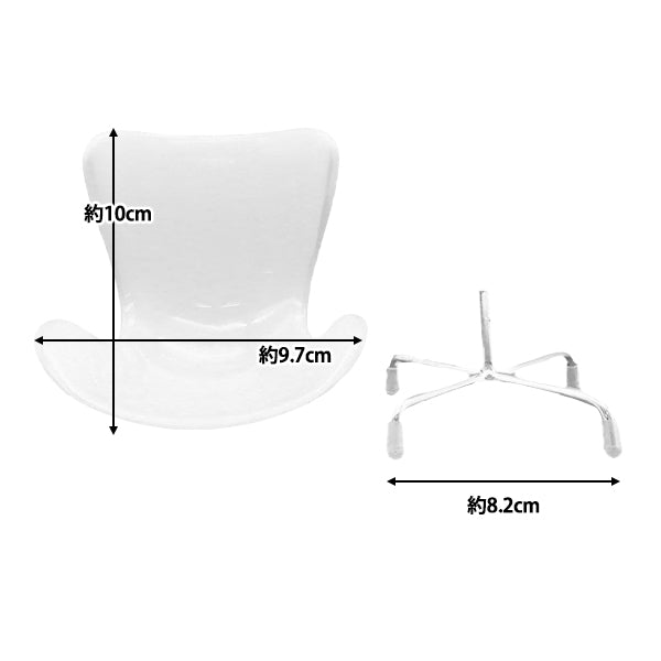 인형 용품 "미니어처 흰색 24-214"