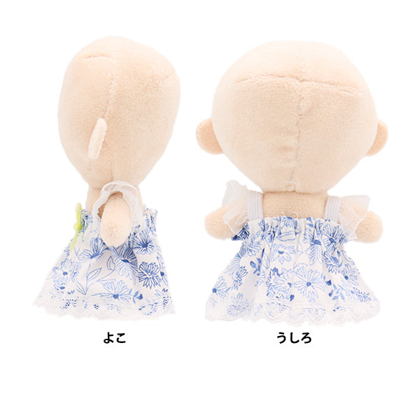 ぬいぐるみ衣装 『花柄ワンピース ホワイト×イエロー Sサイズ 25-005』 amifa アミファ