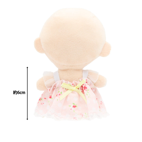 ぬいぐるみ衣装 『花柄ワンピース ピンク×イエロー Sサイズ 25-006』 amifa アミファ