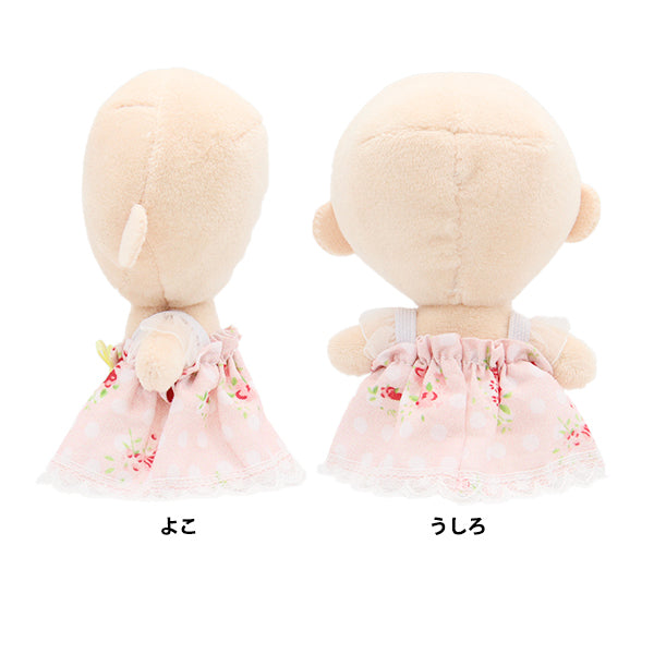 ぬいぐるみ衣装 『花柄ワンピース ピンク×イエロー Sサイズ 25-006』 amifa アミファ