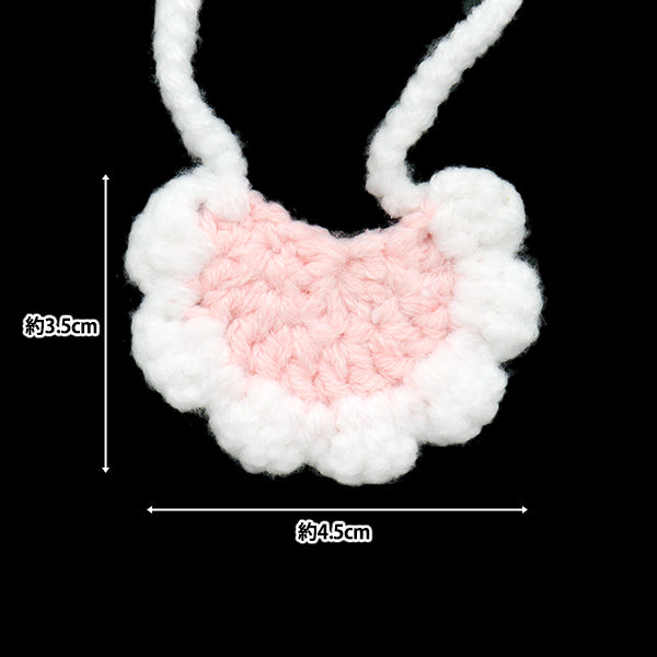 ぬいぐるみ衣装 『スタイ ピンク Sサイズ 25-012』 amifa アミファ