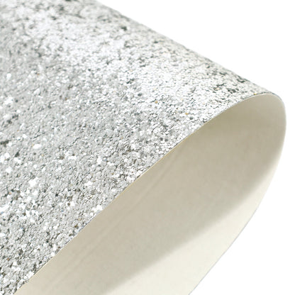 生地 『グリッターシート カットクロス A4×3枚入り シルバー GLI-08』