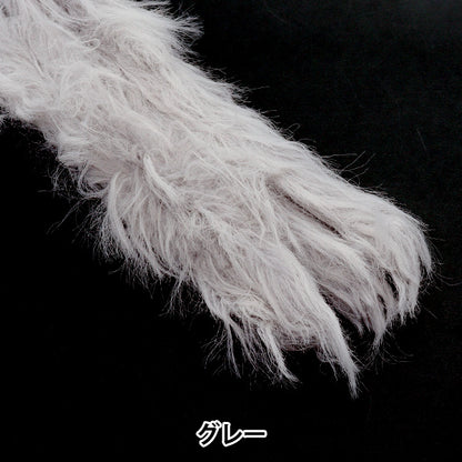 Mall "Human-Chunch Mall Mokemoke Gray MUCM-07" KIYOHARA