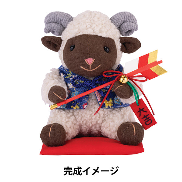 手芸キット 『2027年 干支キット 破魔矢とヒツジくん PA-823』 Olympus オリムパス