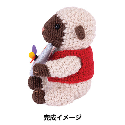 編み物キット 『2027年 干支キット 羽子板ヒツジちゃん MK-101』 Olympus オリムパス