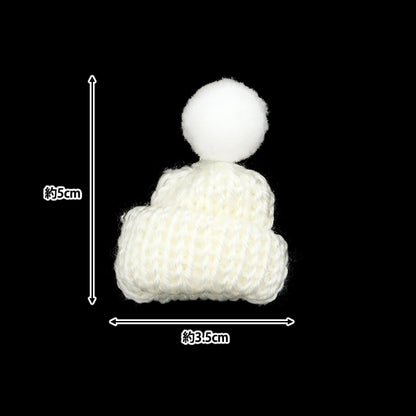 봉제 장난감 의류 "미니 부품 모자 흰색 MRP-62" 에루 베루 엘 버트