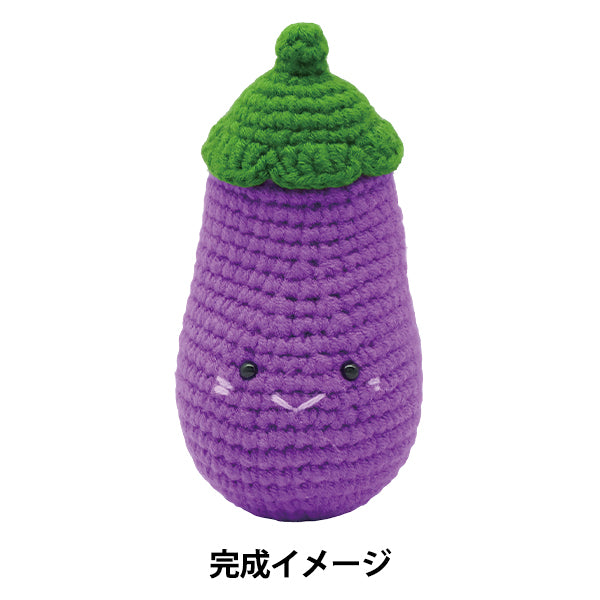 Набор для вязания "Enjoy Craft Amigurumi Kit Баклажан БЕА-АМИ-15" [YuzawayaОригинал]
