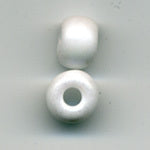 ビーズ 『マクラメグラスビーズ 7mm 白 AC901』 MARCHENART メルヘンアート