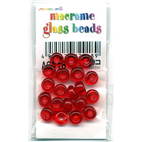 Perles "MacrameglasPerles 7 mm AC911" Art de conte de fées Marchenart