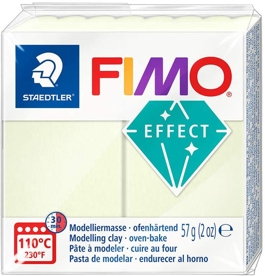 Résine Clay "Fimo Effect Night Glow 8020-04" Staedtler Stedler