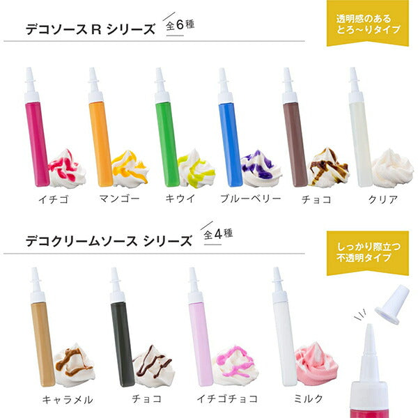 Sweets Craft "Decorage Deco Sauce R Clear (Transparent) 10cc" Padico Pajico