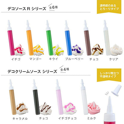 Sweets Craft "Decorage Deco Sauce R Clear (transparent) 10cc" Padico Pajico