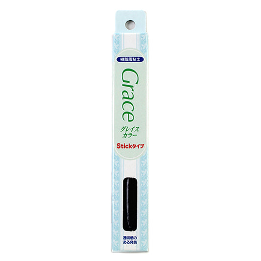 Clay de estilo resina "Grace Color (Grace Color Stick) Stick Tipo 30G Negro 8625" Sun Industries