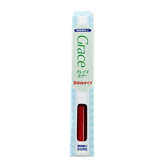 Résine-style argile "Grace Color (Grace Color Stick) Stick Type 30g rouge 8621" Sun Industries