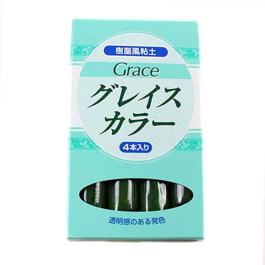 Resina -Style Clay "Grace Color (Grace Color) Verde 30G x 4 pezzi 8614" Sun Industries