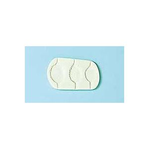 粘土用型 『バラ葉脈 小』 サン工業