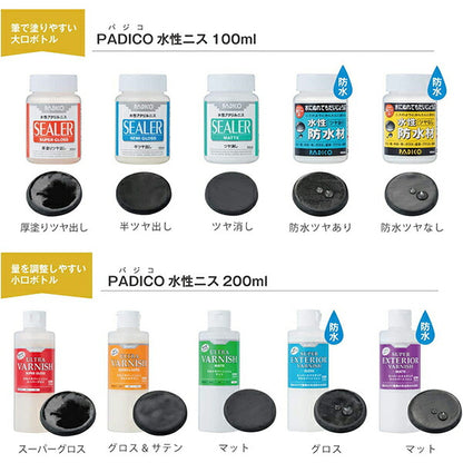 粘土的油漆“ Ultra Balvar Nishish Super Gloss 200ml” Padico Pajiko