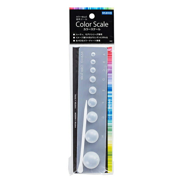 粘土用工具 『粘土 カラースケール 303594』 PADICO パジコ – Yuzawaya