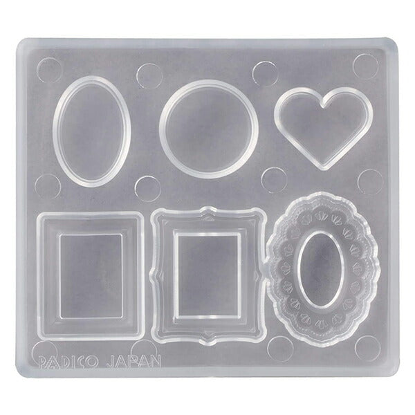 Resin Mold "Soft Mold Plate & Frame 404119" Padico Pajiko