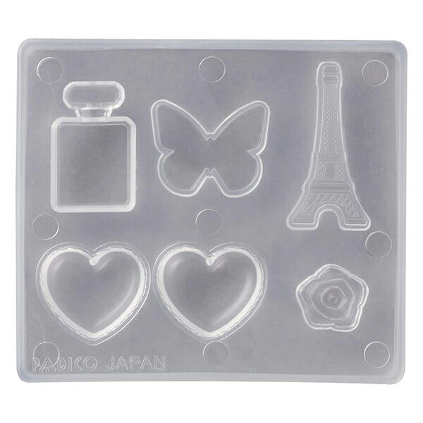 Resin Mold "Soft Mold French Motif 404121" Padico Pajiko