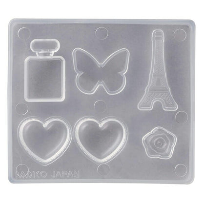 Resin Mold "Soft Mold French Motif 404121" Padico Pajiko
