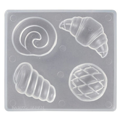レジンモールド 『ソフトモールド パン 404137』 PADICO パジコ