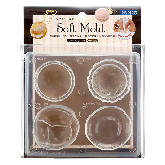 Resin Mold "Soft Mold Sweets Sweets 404138" PADICO Pajiko