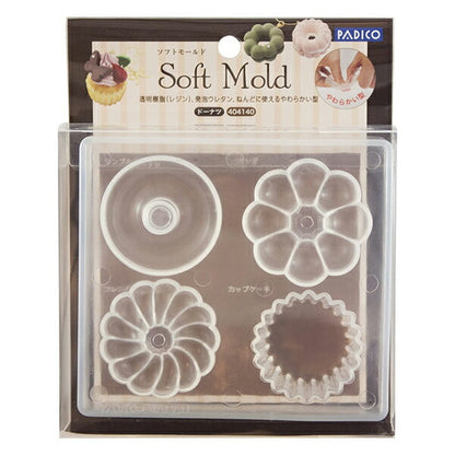 Resin Mold "Soft Mold Donut 404140" PADICO Pajiko