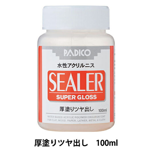 塗料 『水性アクリルニス SEALER SUPER GLOSS (シーラースーパーグロス) 100ml』 PADICO パジコ