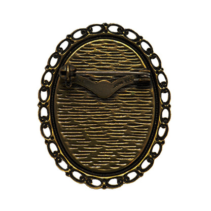 Handicraft bracket "Brooch bracket B14 with gold 17b0014001"