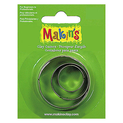 Clean clay resin type "Unplugged circular large, large, small, small, 3 pieces set 224" Sun Industries