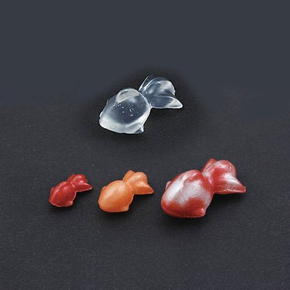 Clay resin type "Cray Jewelry Type Goldfish Three -dimensional type 124" Nissin Associates