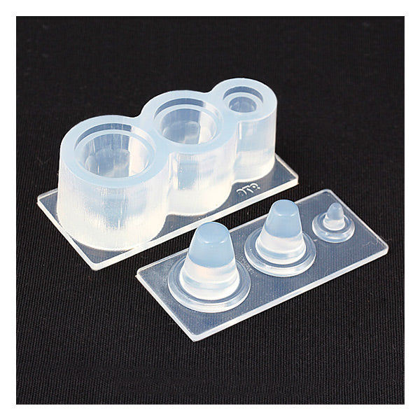 粘土レジン用型 『クレイジュエリー型抜き カフェグラスレギュラー立体型 976』 サン工業