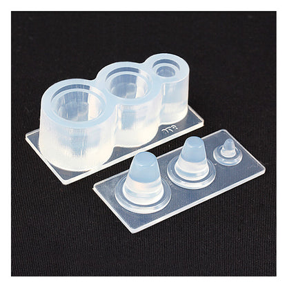 粘土レジン用型 『クレイジュエリー型抜き カフェグラスレギュラー立体型 976』 サン工業