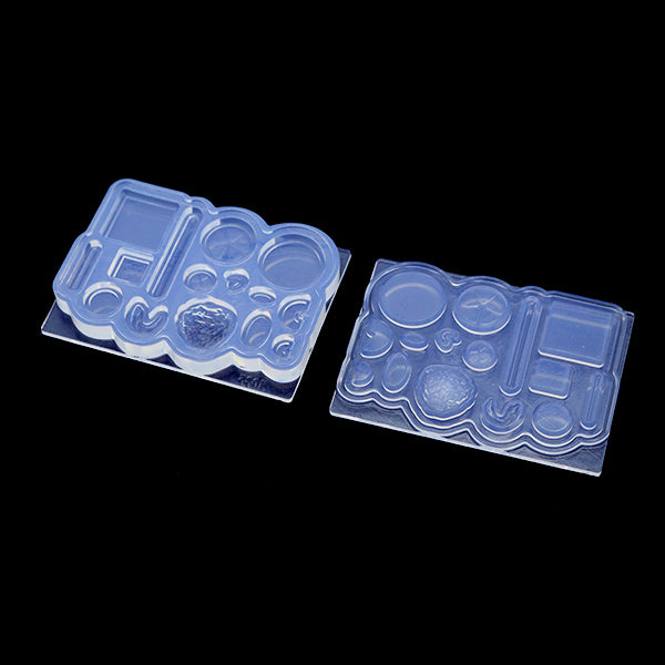 粘土レジン用型 『サンドイッチ具材 立体型 1035』 サン工業