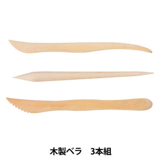 Clay tool "Wooden Bella 3 set 16cm 202725" Padico Pajico