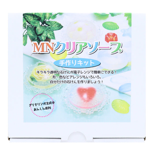 작업 키트 "MN Clear Soap Handmade Kit"Mino점토